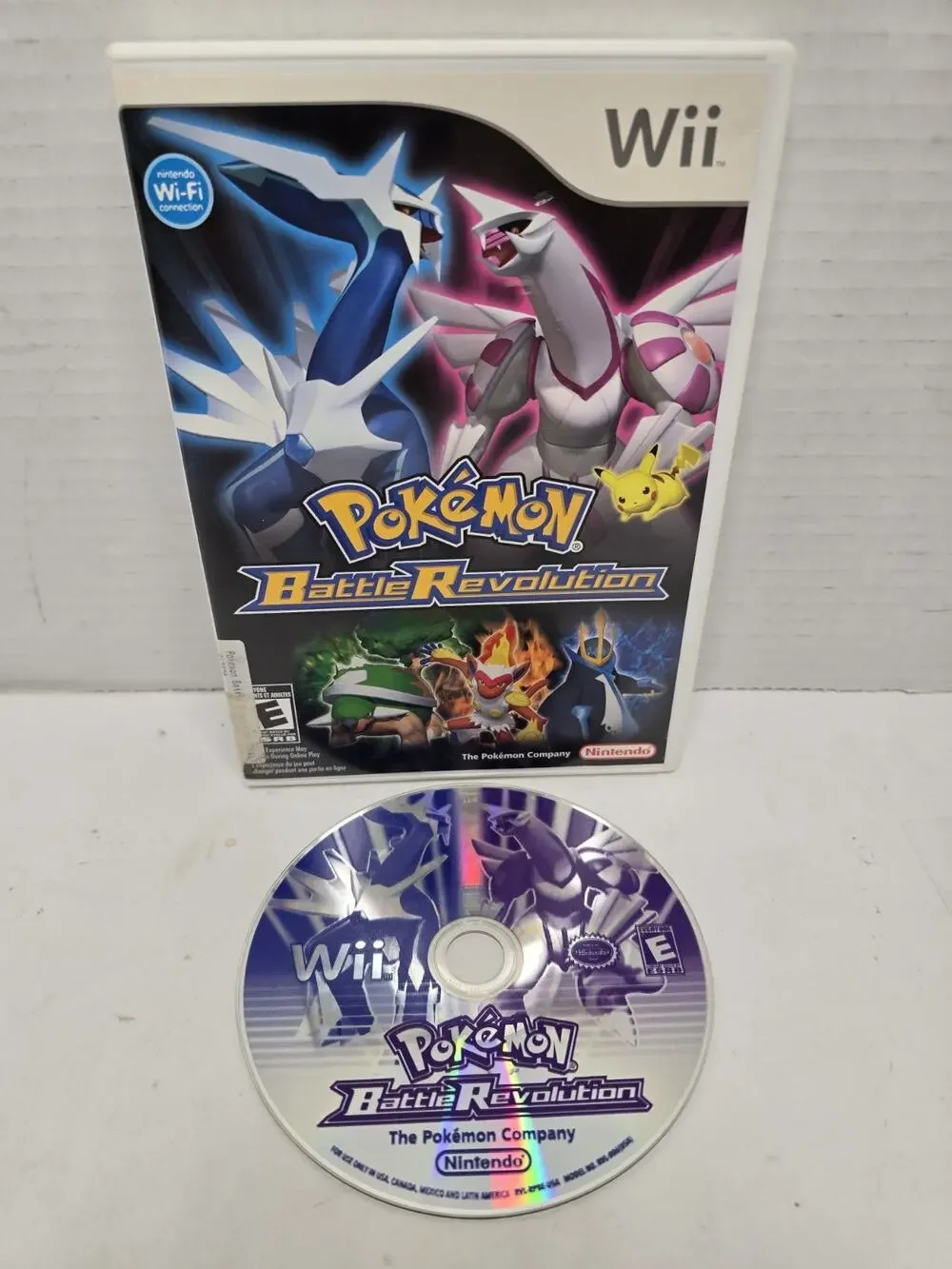 Pokemon Battle Revolution Nintendo Wii Rated E For Everyone Nintendo Clean Disc